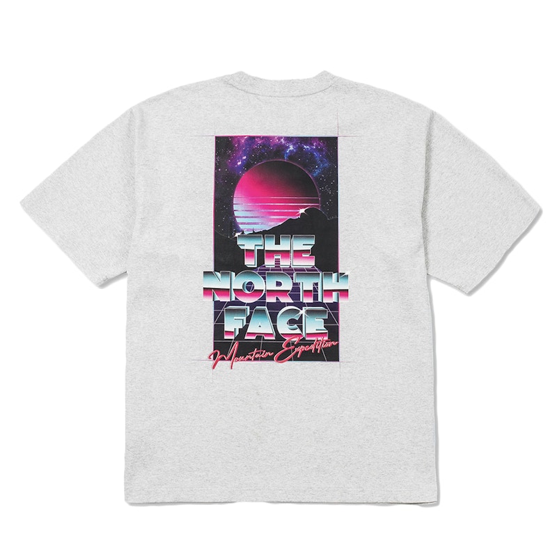 The north face t shirt 2024 back print