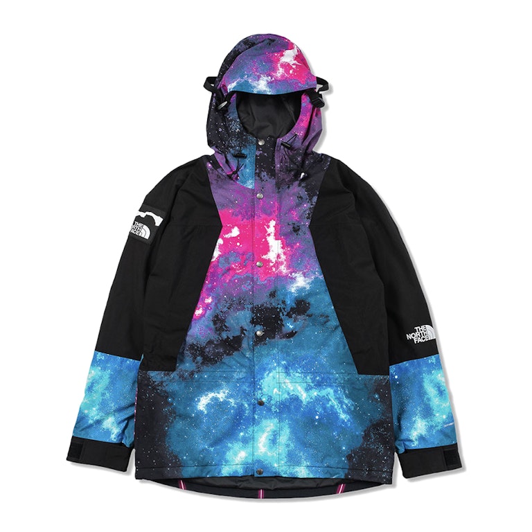 Pre-owned The North Face X Invincible Printed Mountain Light Jacket Multi