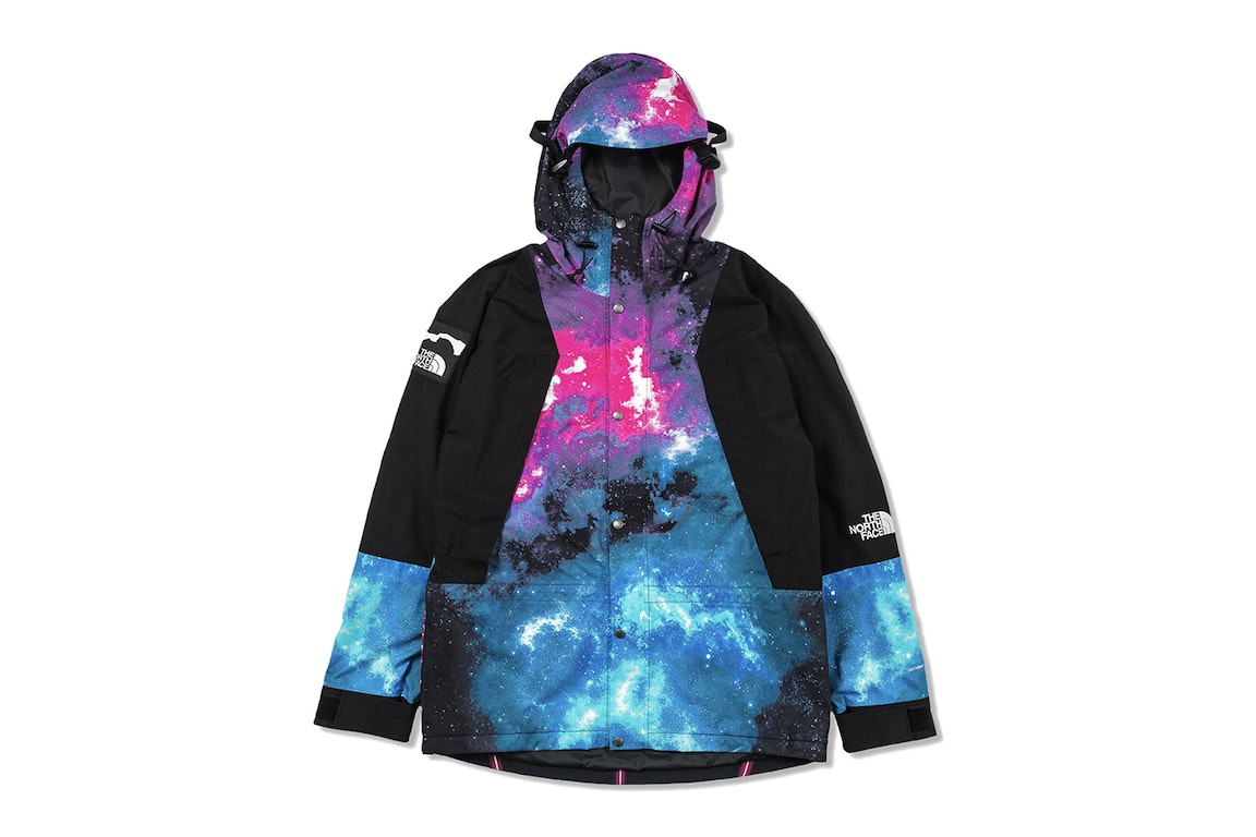 Pre-owned The North Face X Invincible Printed Mountain Light Jacket Multi