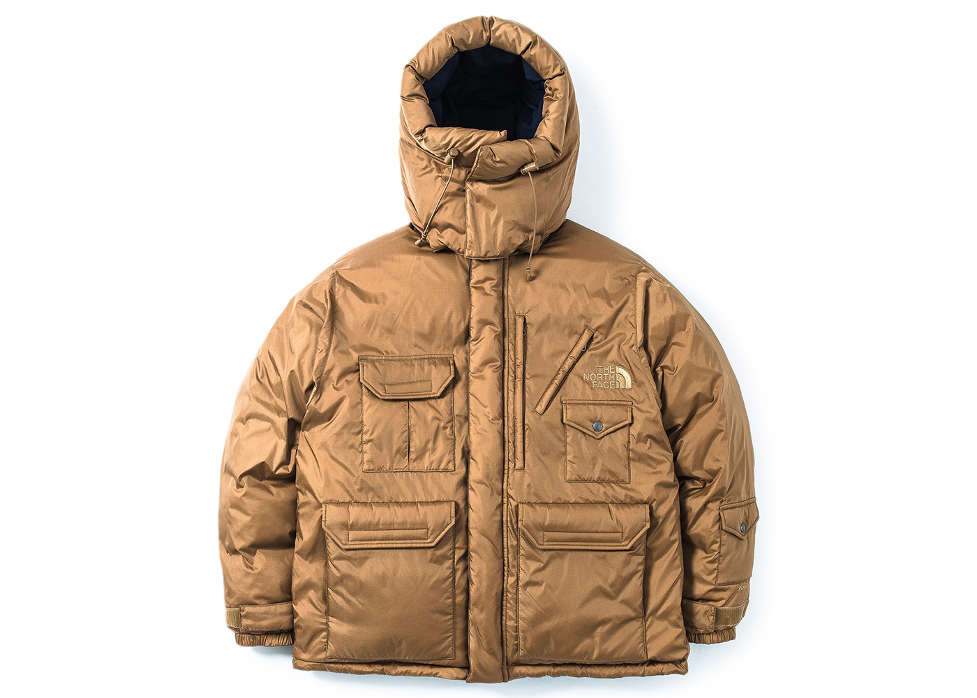 The North Face x Invincible Reversible Nuptse Jacket Utility Brown