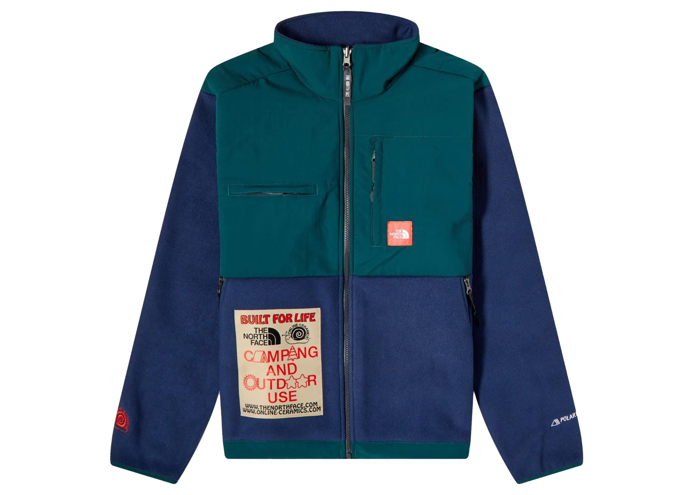 The North Face Little Boys 2T-7 Long Sleeve Color Block Denali Polartec  Fleece Jacket | Dillard's