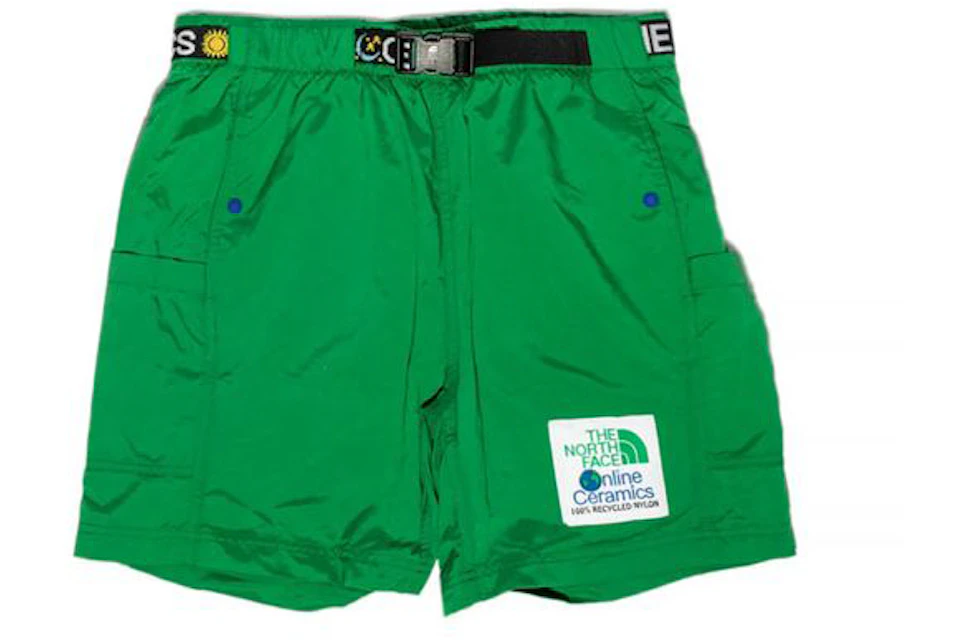 The North Face x Online Ceramics Cargo Shorts Green