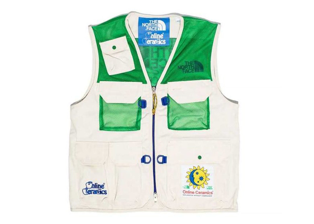Pre-owned The North Face X Online Ceramics M66 Utility Vest White Green