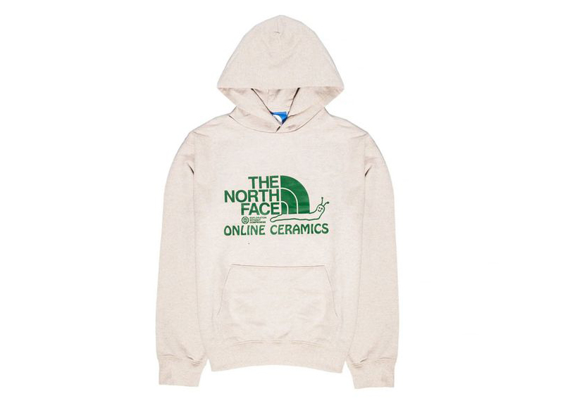 The North Face x Online Ceramics Regrind Graphic Hoodie White 