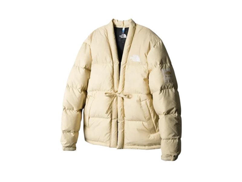 S*T様 THE NORTH FACE Nuptse Hanten Jacket The North Face x Sashiko Gals Nuptse Hanten Jacket Beige - US
