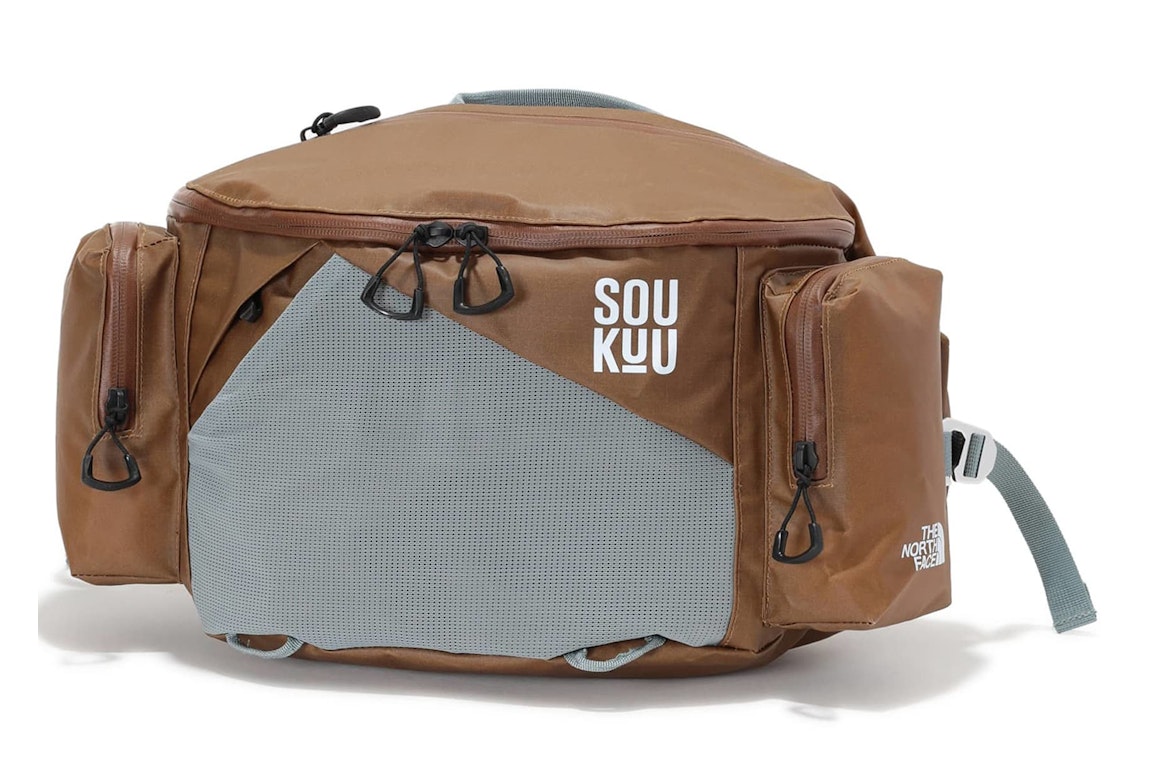Pre-owned The North Face X Undercover Soukuu Bum Bag Bronze Brown/concrete Grey