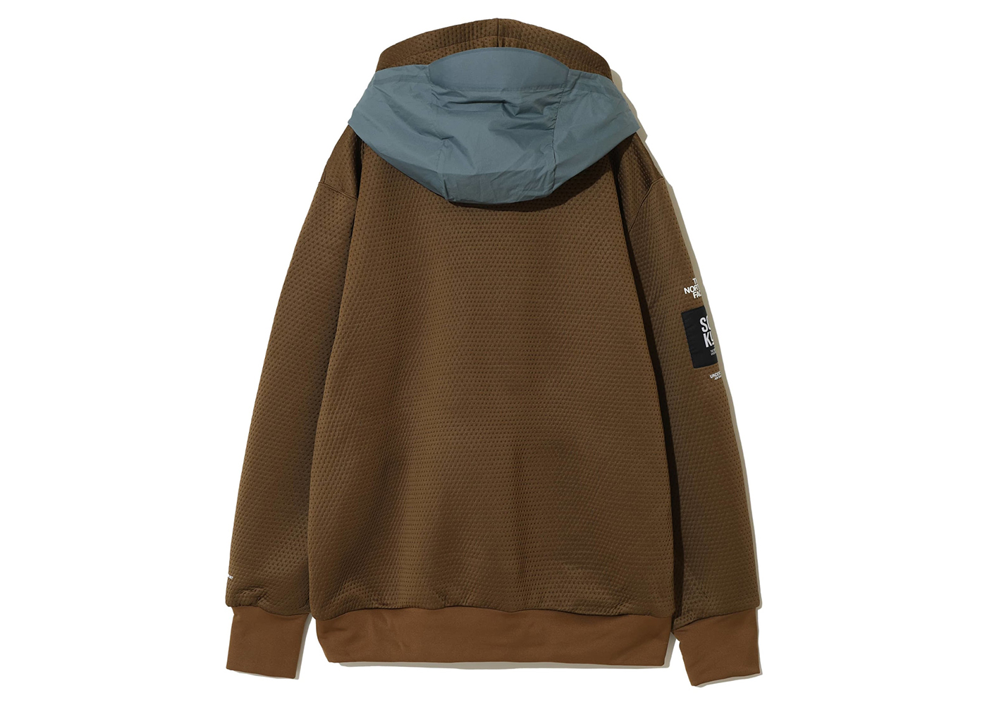 The North Face x Undercover Soukuu Dotknit Double Hoodie Sepia  Brown/Concrete Grey