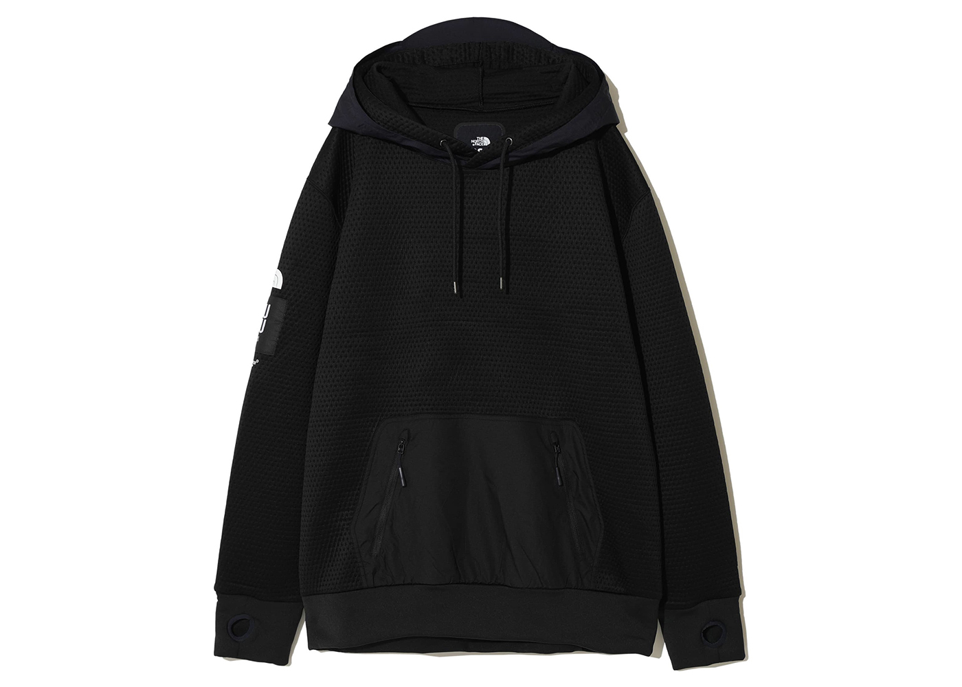The North Face x Undercover Soukuu Dotknit Double Hoodie TNF Black/Aviator  Navy