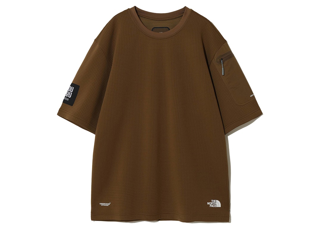 Pre-owned The North Face X Undercover Soukuu Dotknit T-shirt Sepia Brown