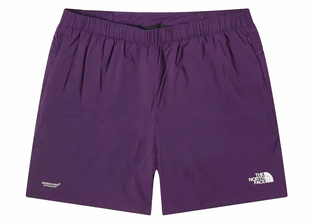 Pre-owned The North Face X Undercover Soukuu Trail Run Utility 2-in-1 Shorts Purple Pennant
