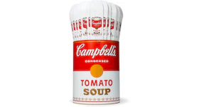 The Skateroom Andy Warhol - 32 Campbell's Soup Collectible Skate Deck White/Red