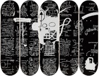The Skateroom Jean-Michel Basquiat - Demon Collectible Skate Deck Black