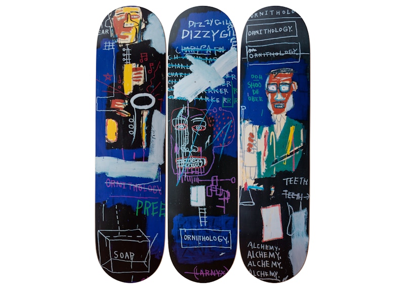 The Skateroom Jean-Michel Basquiat - Demon Collectible Skate Deck 