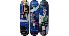 The Skateroom Jean-Michel Basquiat - Horn Players Collectible Skate Deck Blue