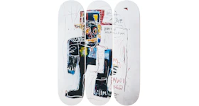 The Skateroom Jean-Michel Basquiat - Irony of a Negro Policeman Collectible Skate Deck White