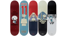The Skateroom Peanuts - Apollo Box Set Light Blue/Red/Navy Blue/Burgundy/Black/White