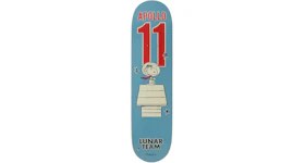 The Skateroom Peanuts - Apollo Lunar Skateboard Deck Light Blue