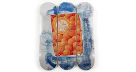 The Skateroom Robert Rauschenberg - Banner Skate Deck Set Blue/Orange