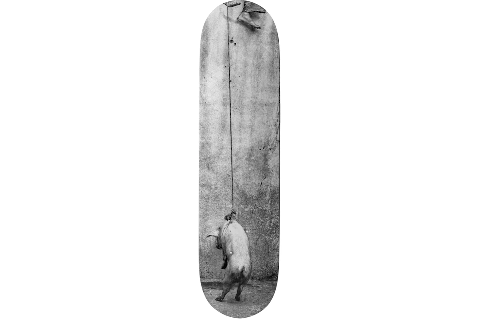 The Skateroom Roger Ballen - Hanging Pig Collectible Skate Deck Balck/White