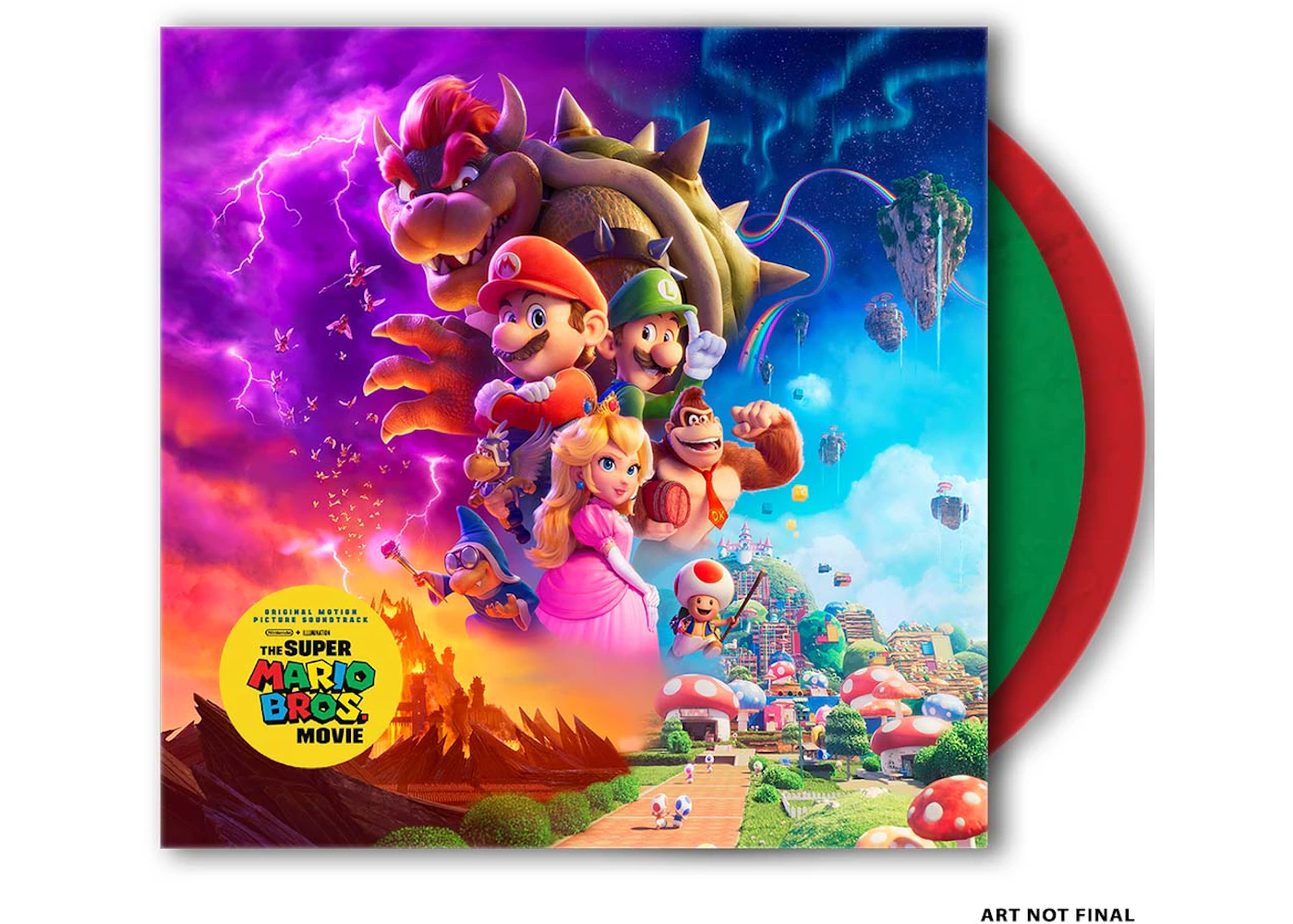 The Super Mario Bros. Movie Original Motion Picture Soundtrack 2XLP ...