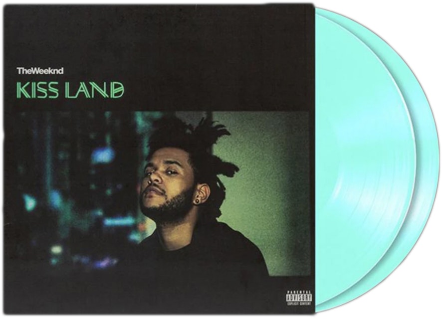 Efterligning stilhed skrig The Weeknd Kiss Land Limited Edition 2XLP Vinyl Seaglass - US