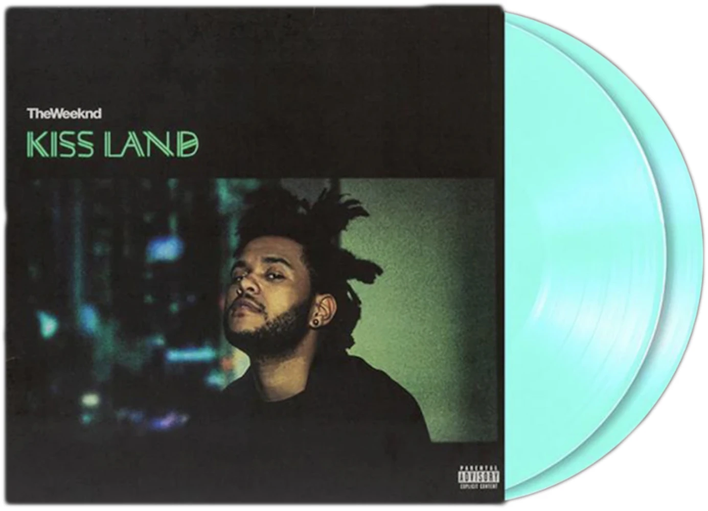 The Weeknd Kiss Land Limited Edition 2XLP Vinyl Seaglass - US