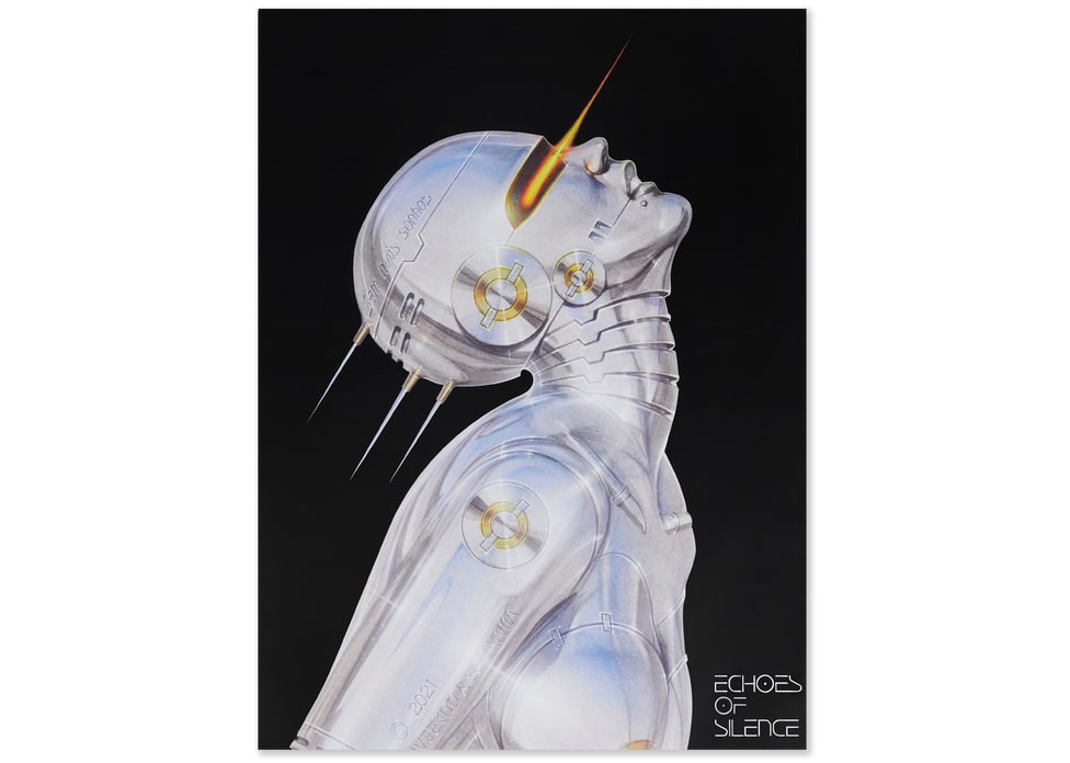 The Weeknd Sorayama x The Weekend Echos of Silence Litho Poster - JP