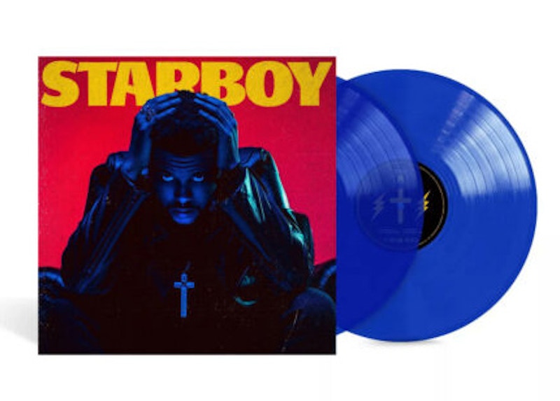 The Weeknd Starboy Limited Edition 2XLP Vinyl Translucent Blue