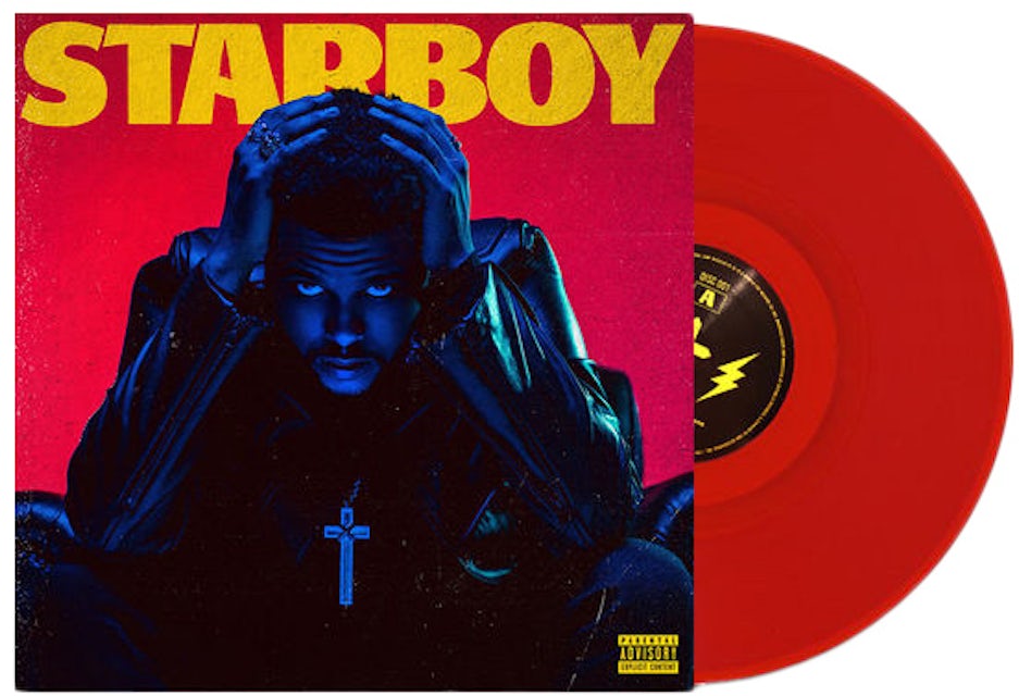 The Weeknd Starboy Limited Edition 2XLP Vinyl Red - IT