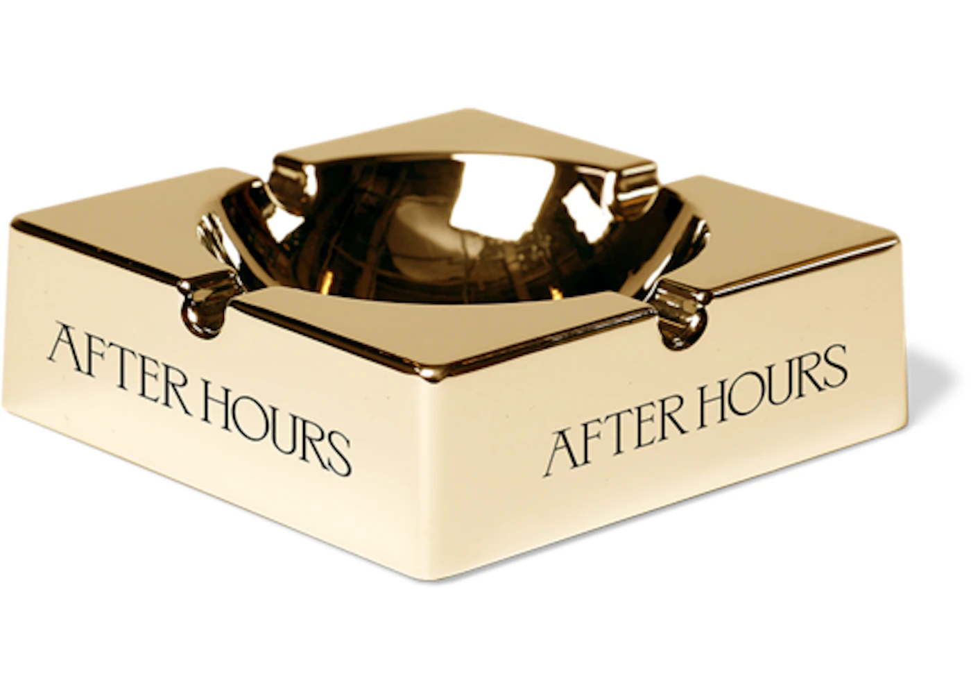 The Weeknd After Hours Ashtray Gold