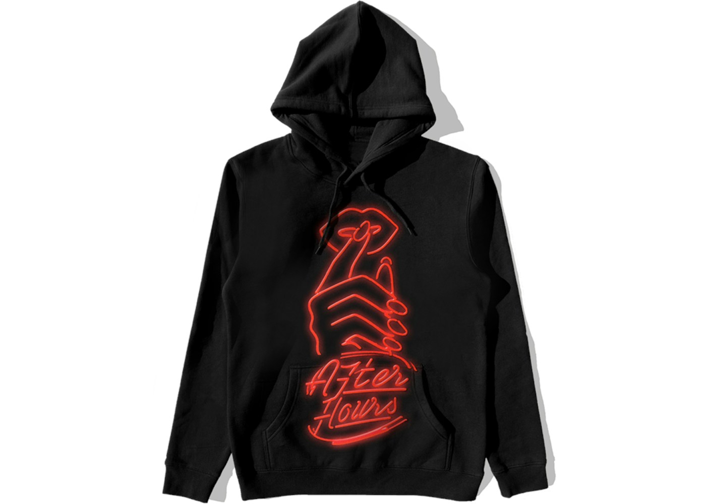 The Weeknd After Hours Signage Pullover Hood Black SS20 the-weeknd-after-hours-signage-pullover-hood-black-ss20