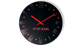 The Weeknd After Hours Wall Clock Black