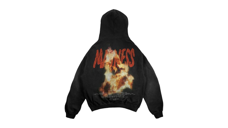 The Weeknd Beauty Behind The Madness Hoodie Black Men's - SS26 - US