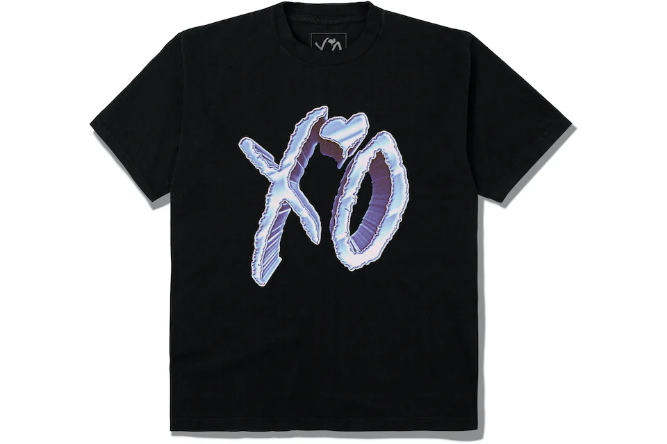 The Weeknd Dawn FM Chrome XO Logo T-shirt Black Men's - SS22 - US