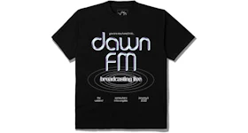 The Weeknd Dawn FM Live Broadcast T-shirt Black