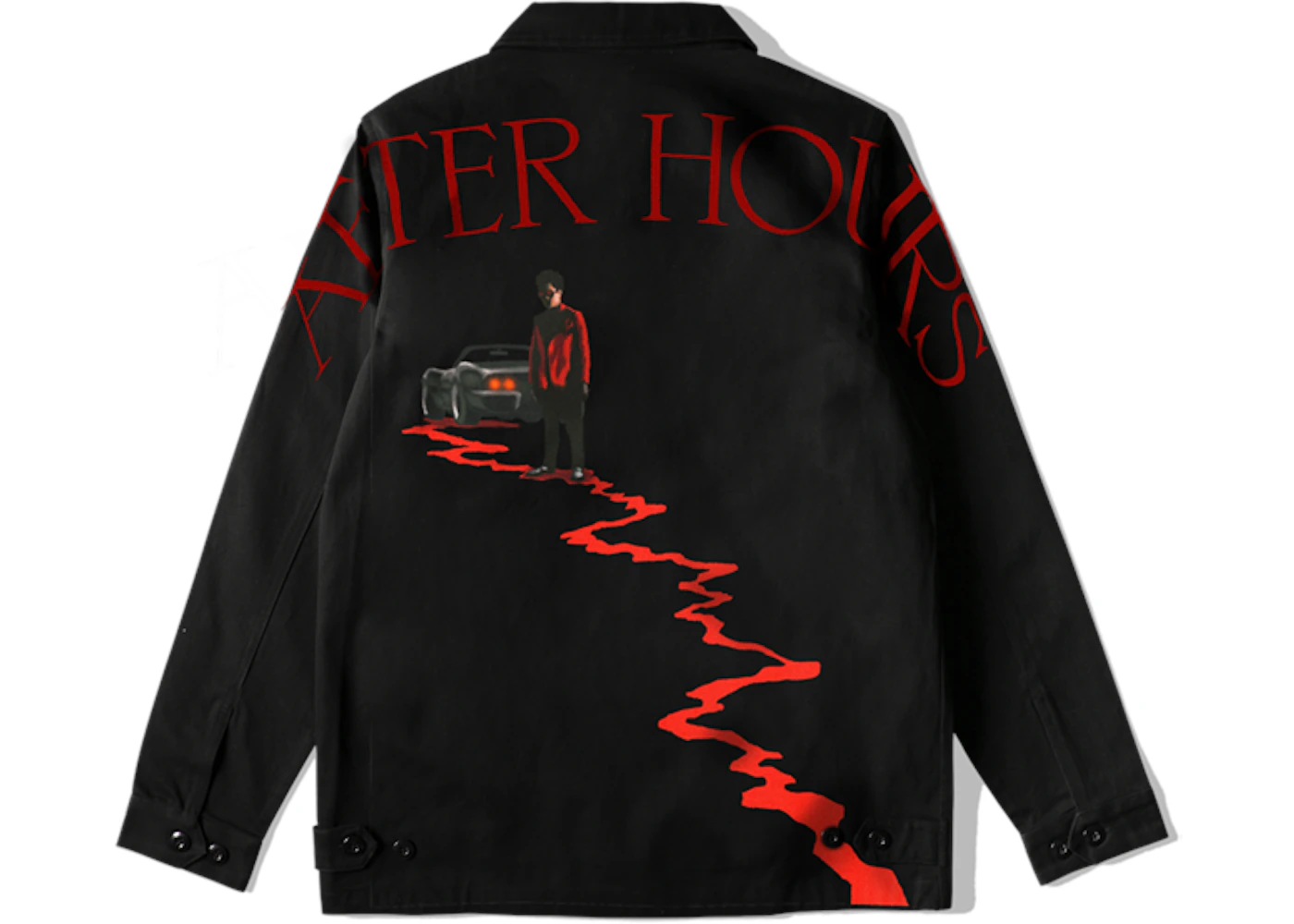 The weeknd merch sales jacket