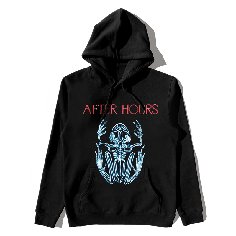 Pre-owned The Weeknd Men's  Lick The Toad Pullover Hoodie In Black