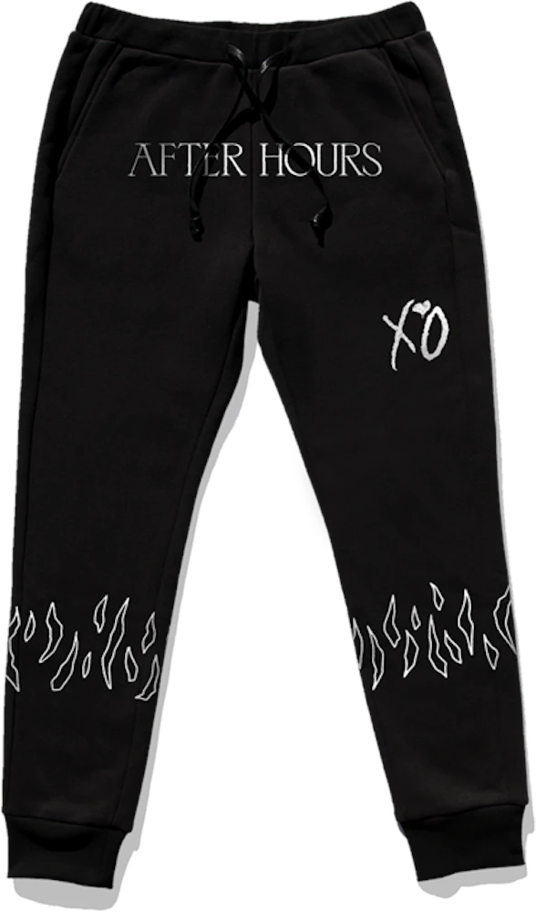 The Weeknd Never Coming Down Sweatpants Black Men's - SS20 - US