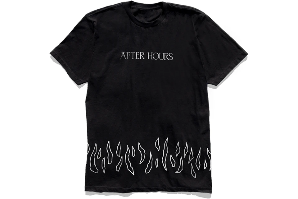 The Weeknd Never Coming Down Tee Black