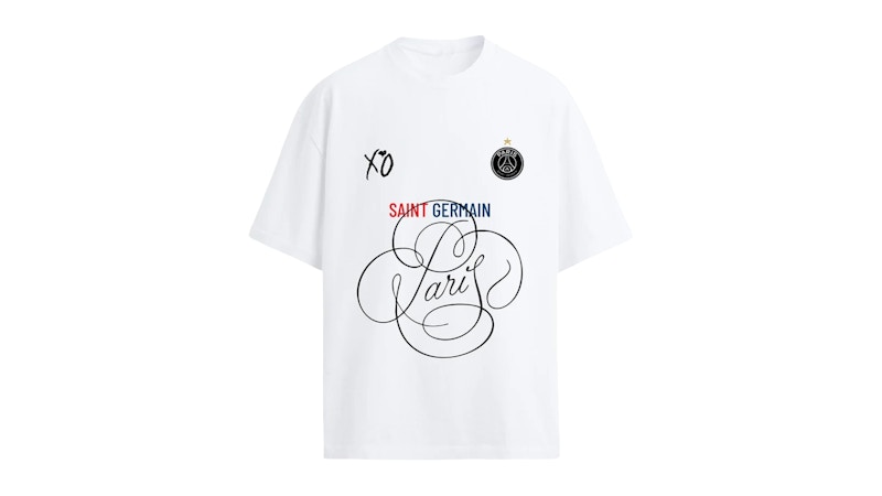 Pre-owned The Weeknd Psg X Xo Ii Tee Shirt In White