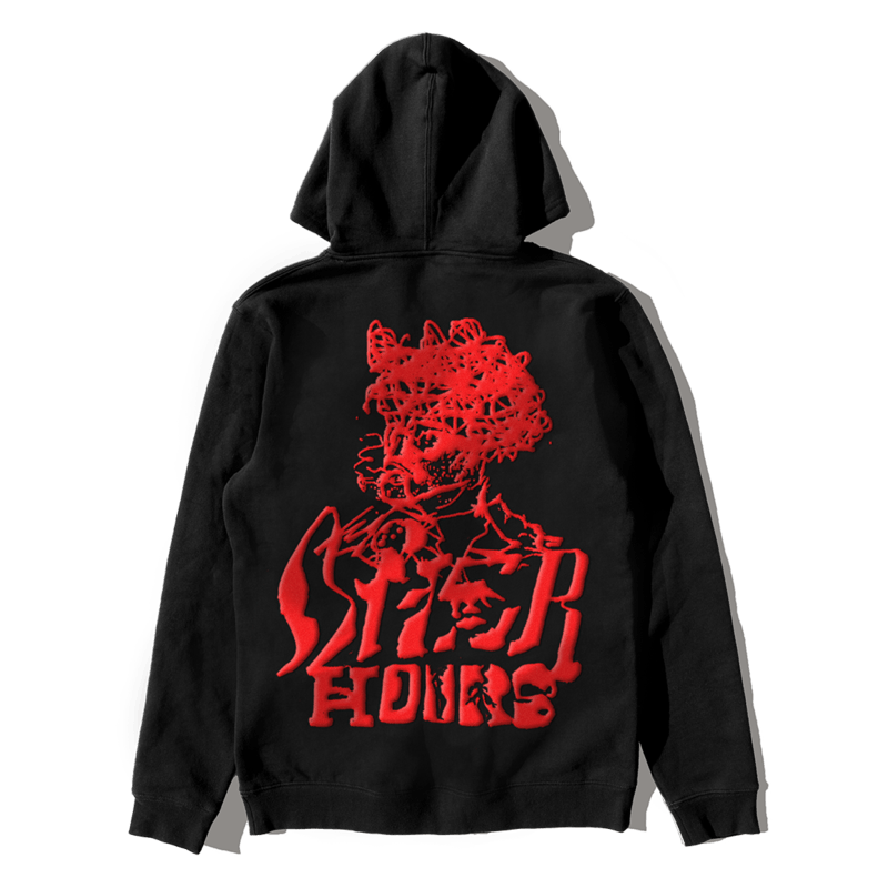 Pre-owned The Weeknd Men's  Psychotic Pullover Hoodie In Black
