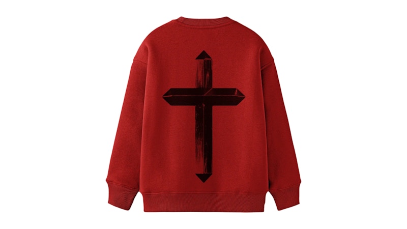 The Weeknd Starboy Crewneck Red