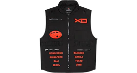 The Weeknd XO Asia Tour Ranger Vest Black