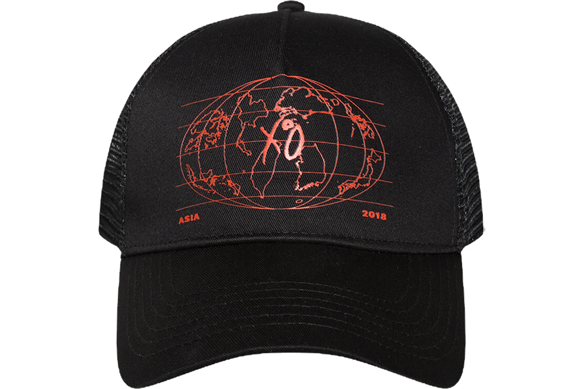 The Weeknd XO Asia Tour Trucker Hat Black