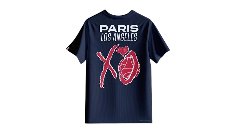 【限定品】the weeknd Nike Paris Saint-Germain Nike PSG x The Weeknd XO Away Stadium Jersey White Men's