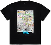 Louis Vuitton Graffiti T-Shirt - Black T-Shirts, Clothing - LOU47906