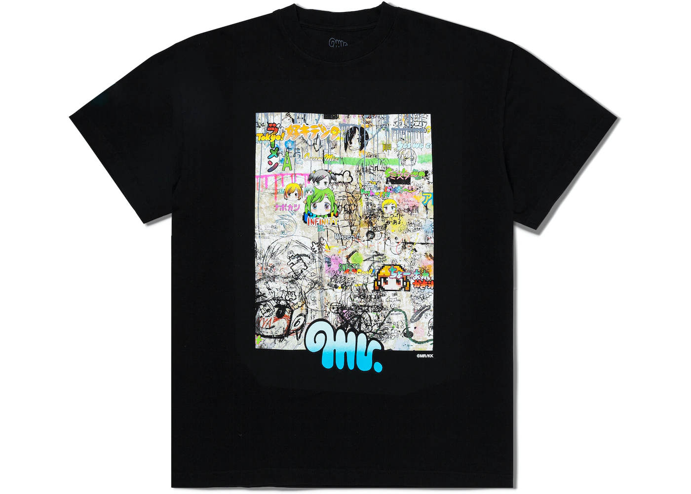The Weeknd x Mr. Thursday Graffiti Wall T-shirt Black Men's - US