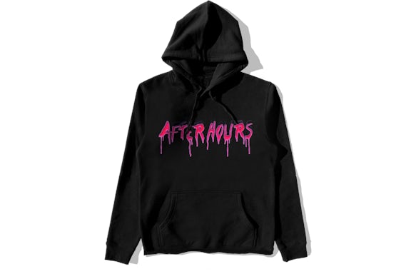 The Weeknd X Vlone After Hours Acid Drip Pullover Hood Black