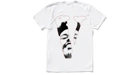 The Weeknd x Vlone After Hours Acid Drip Tee White
