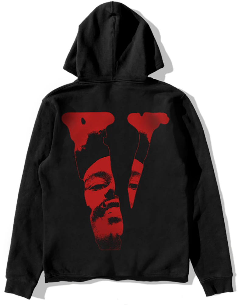 VLONE ヴィーロン ×The Weeknd After Hours Blood Drip Hoodie ザウィークエンド アフターアワー ブラッドドリップ パーカー ホワイト